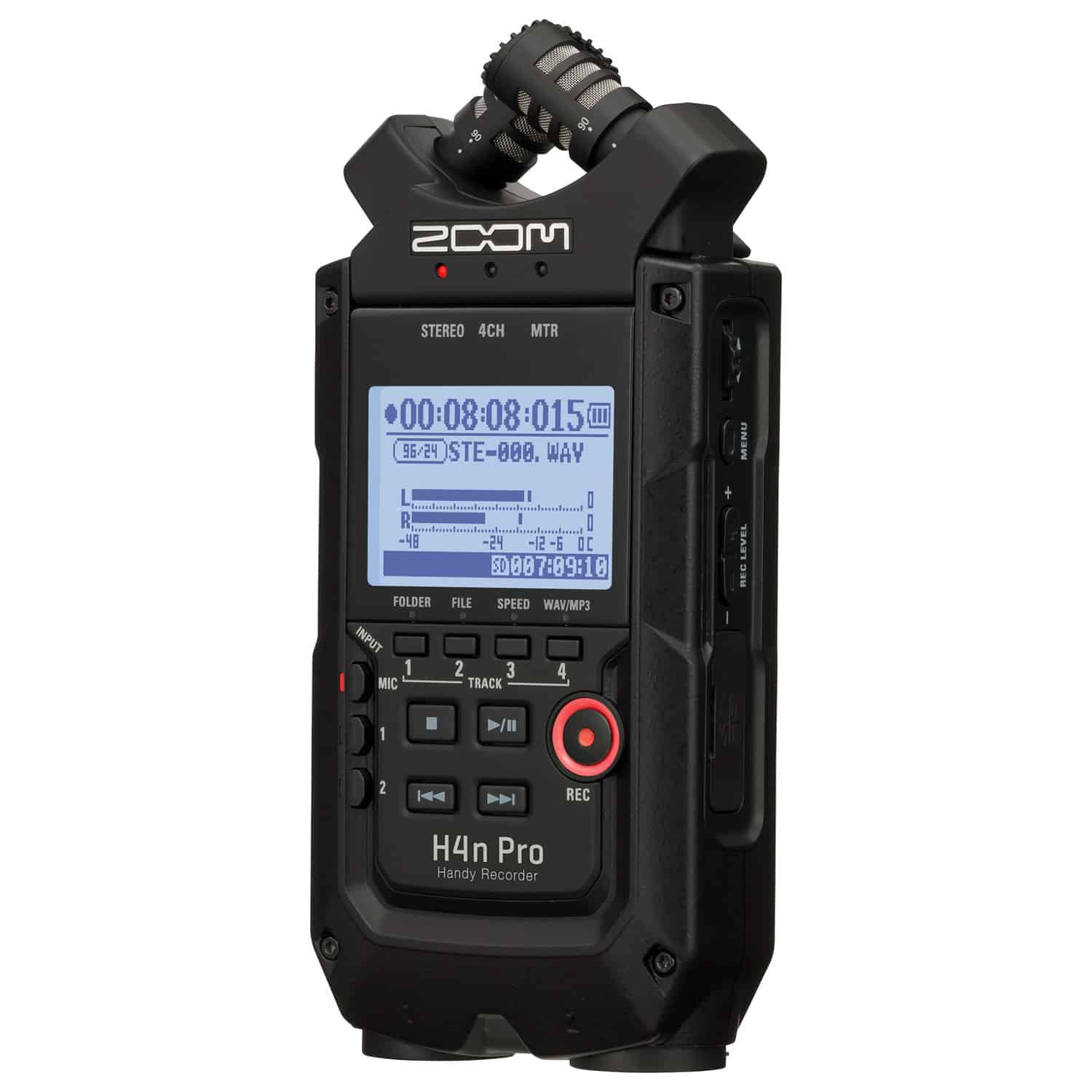 Zoom H4n Pro Black audiotallennin