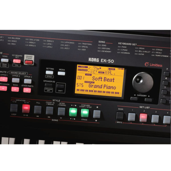 KORG EK-50L Entertainer kosketinsoitin - Image 4