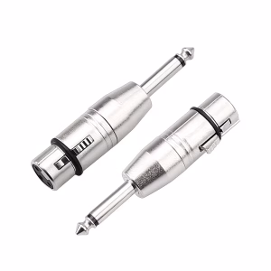 Adapteri XLR-F/6.3mm monoplugi