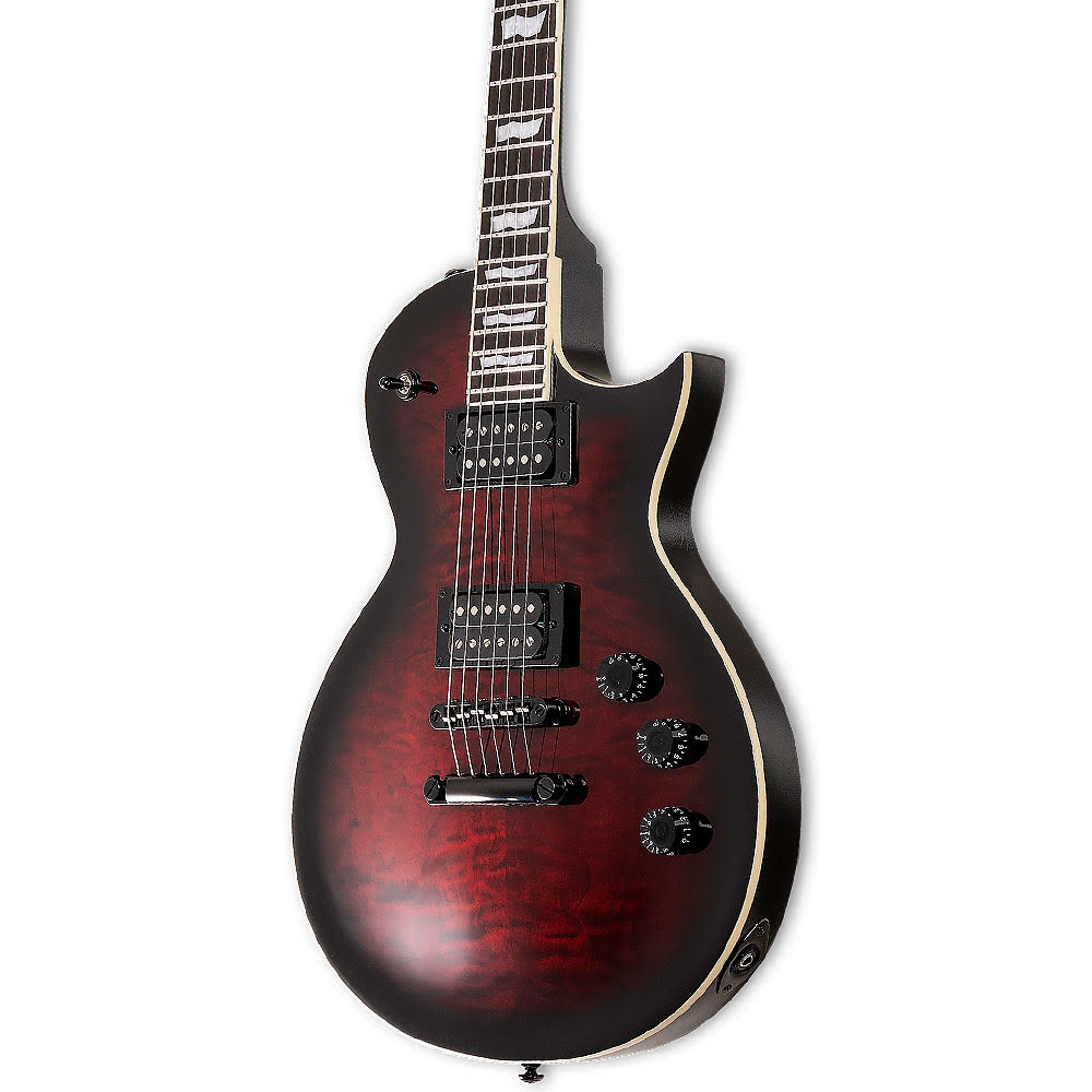 ESP LTD EC-256QM See Thru Black Cherry Sunburst sähkökitara - Image 5